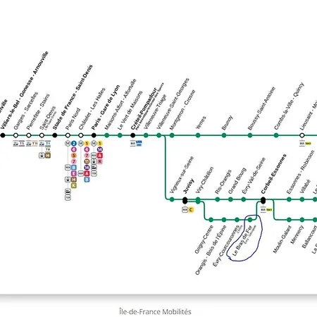 T2 -parking -35min Paris Rer 2min A Pied *